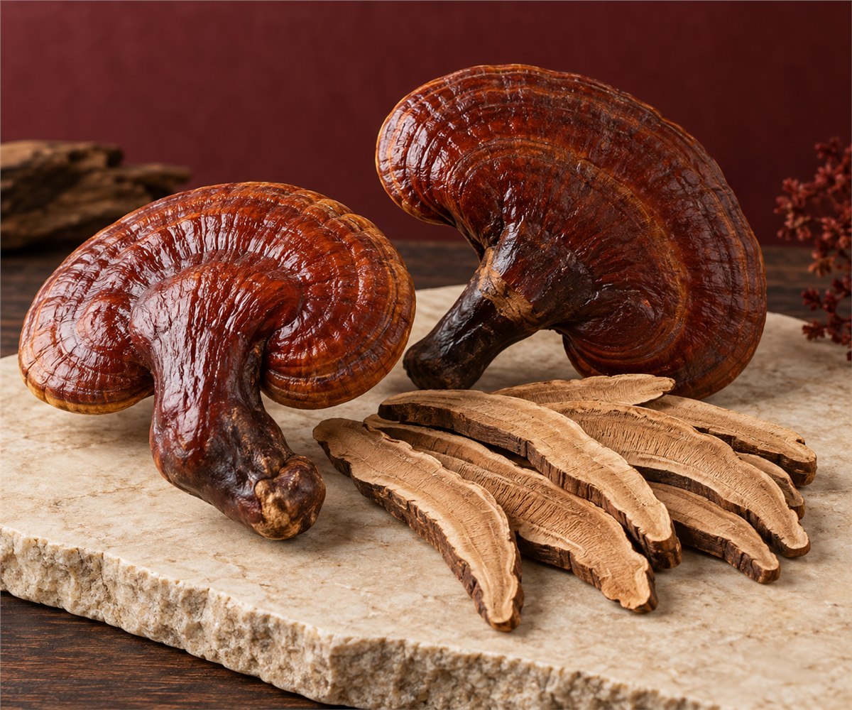 Whole Reishi & Slices