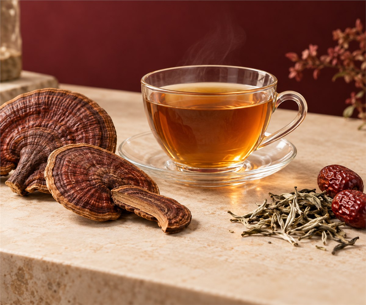 Reishi Tea Formats